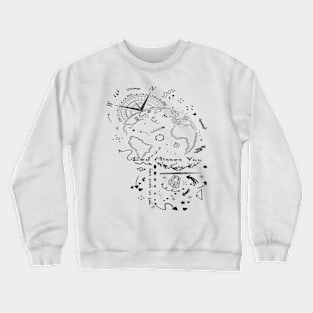 Adventure Travel Montain Lovers Best Gift Get On your way Crewneck Sweatshirt